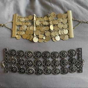 Bracelet Statement Pieces set of 2
